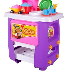 اسباب بازی آشپزخانه کلبه 32 پارچه زرین تویز ZARRIN TOYS_اسباب بازی لوازم خانگی